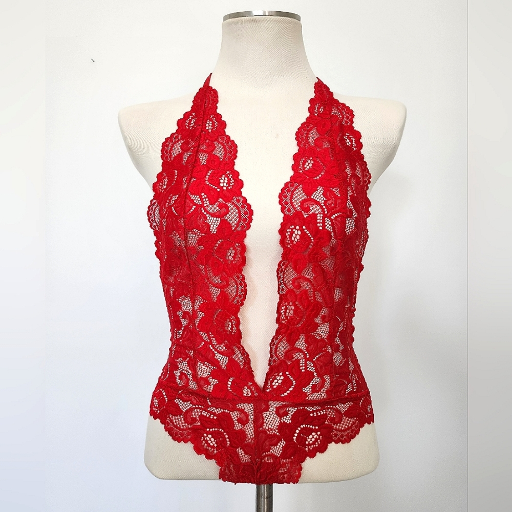 NEW Red Valentine's Lace lingerie ♥️ (NEVER WORN!)